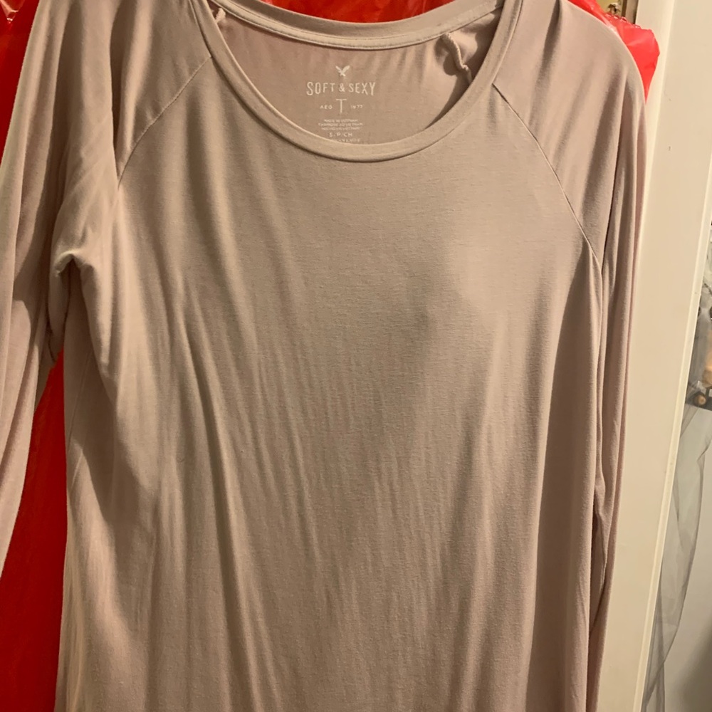 long sleeve american eagle soft and sexy tee